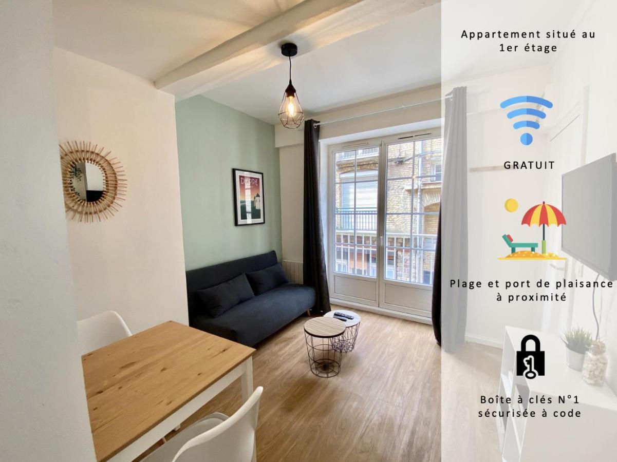 La Coquille - Centre Historique Parking Gratuit Apartment ดิเอป ภายนอก รูปภาพ